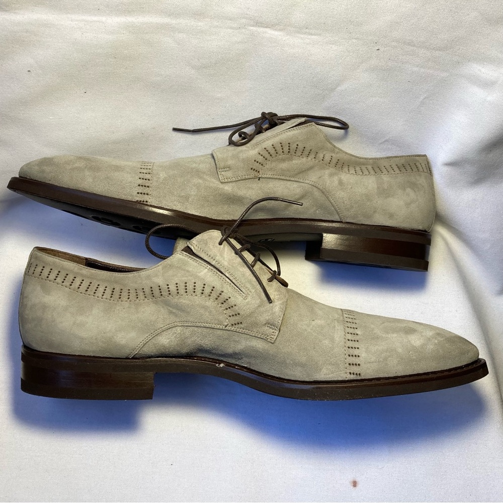 Dino Bigioni Luxury Made In Italy Dress Suede Shoes S… - Gem